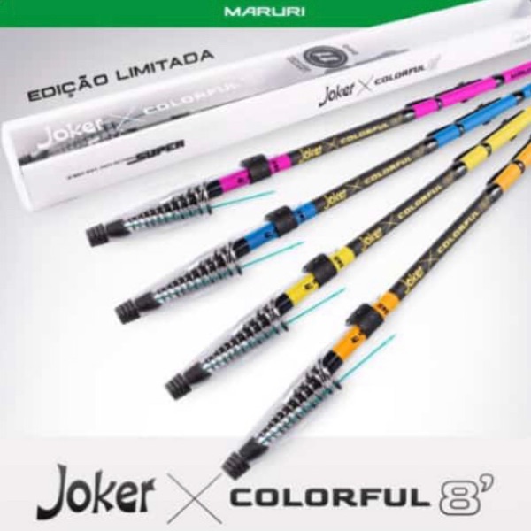 VARA JOKER X COLORFUL ULTRA LIGHT MARURI IH ARTIGOS DE PESCA