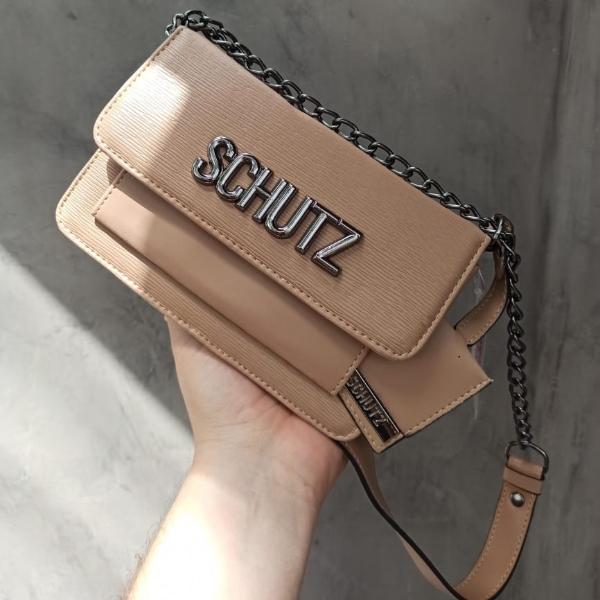 Schutz Ref Sc Nude Ms Bolsas