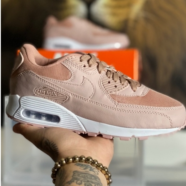 Tênis nike air hotsell max 90 leather feminino