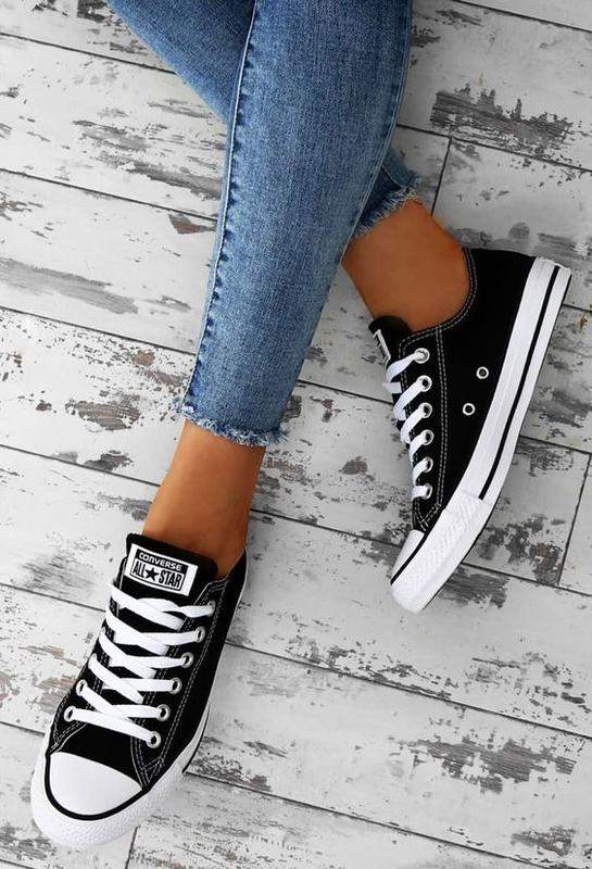 All star shops preto feminino couro