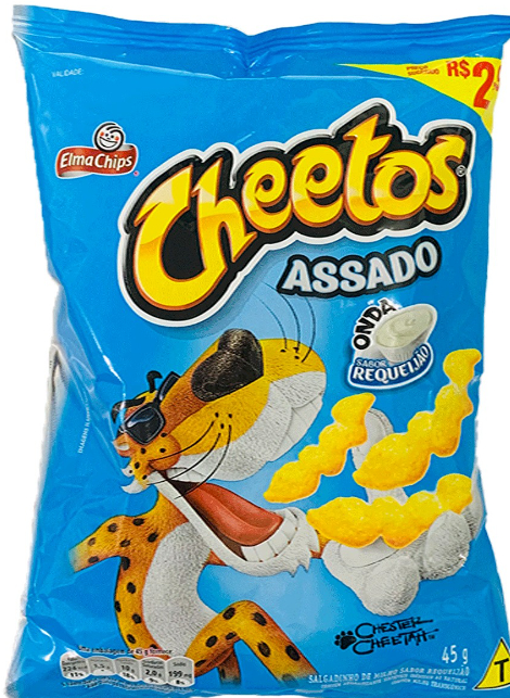 CHEETOS ELMA CHIPS ONDA REQUEIJAO 40 G / 1285915 - AALBORG