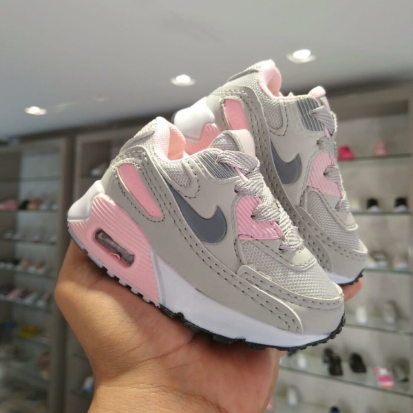 Air max 90 shop feminino rosa bebe