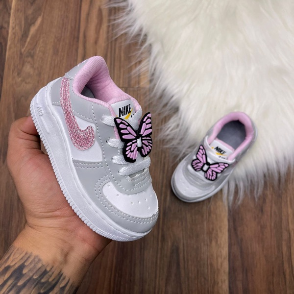 Pink baby air sales force ones