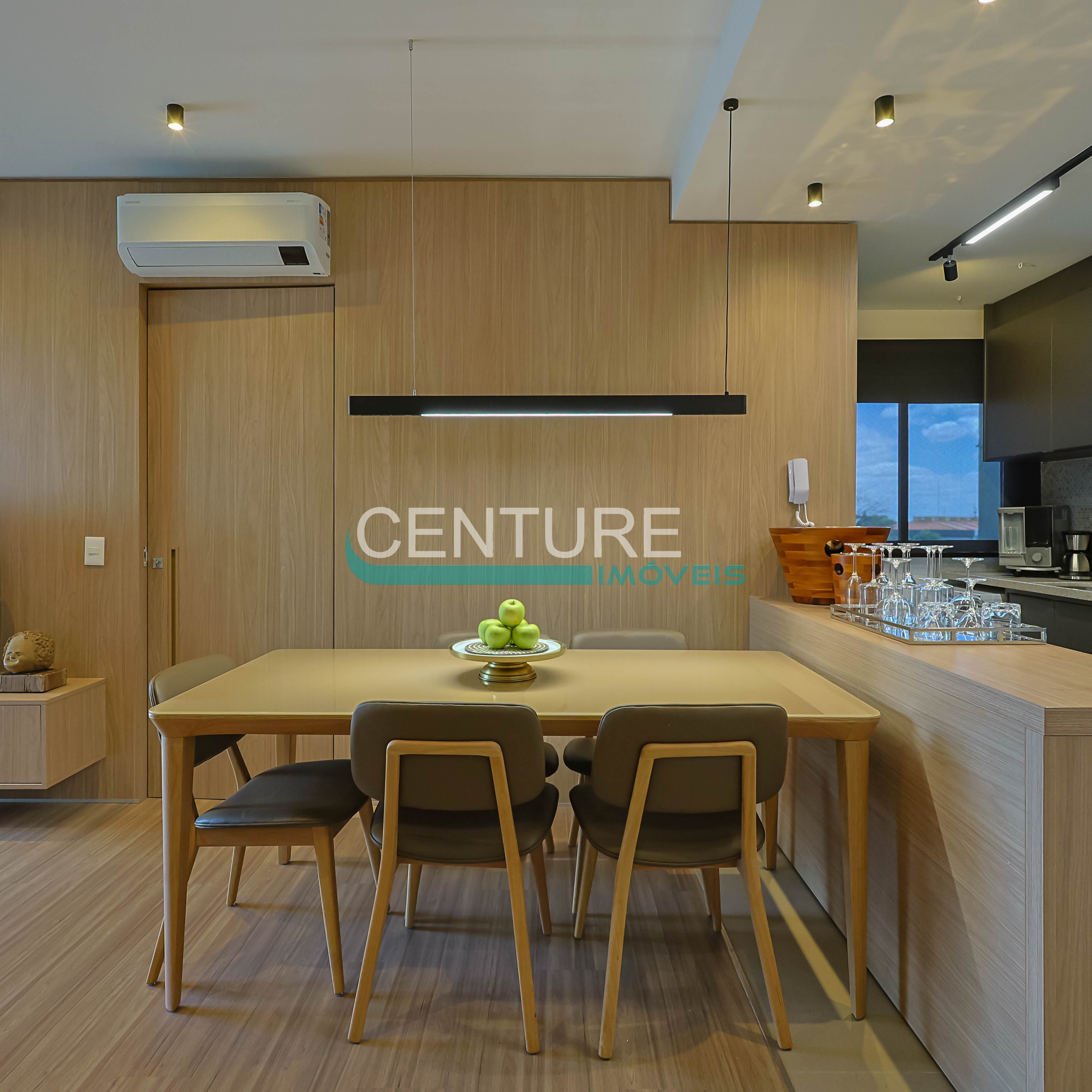 Apartamento de 2 quartos mobiliado e decorado no Vila da Serra