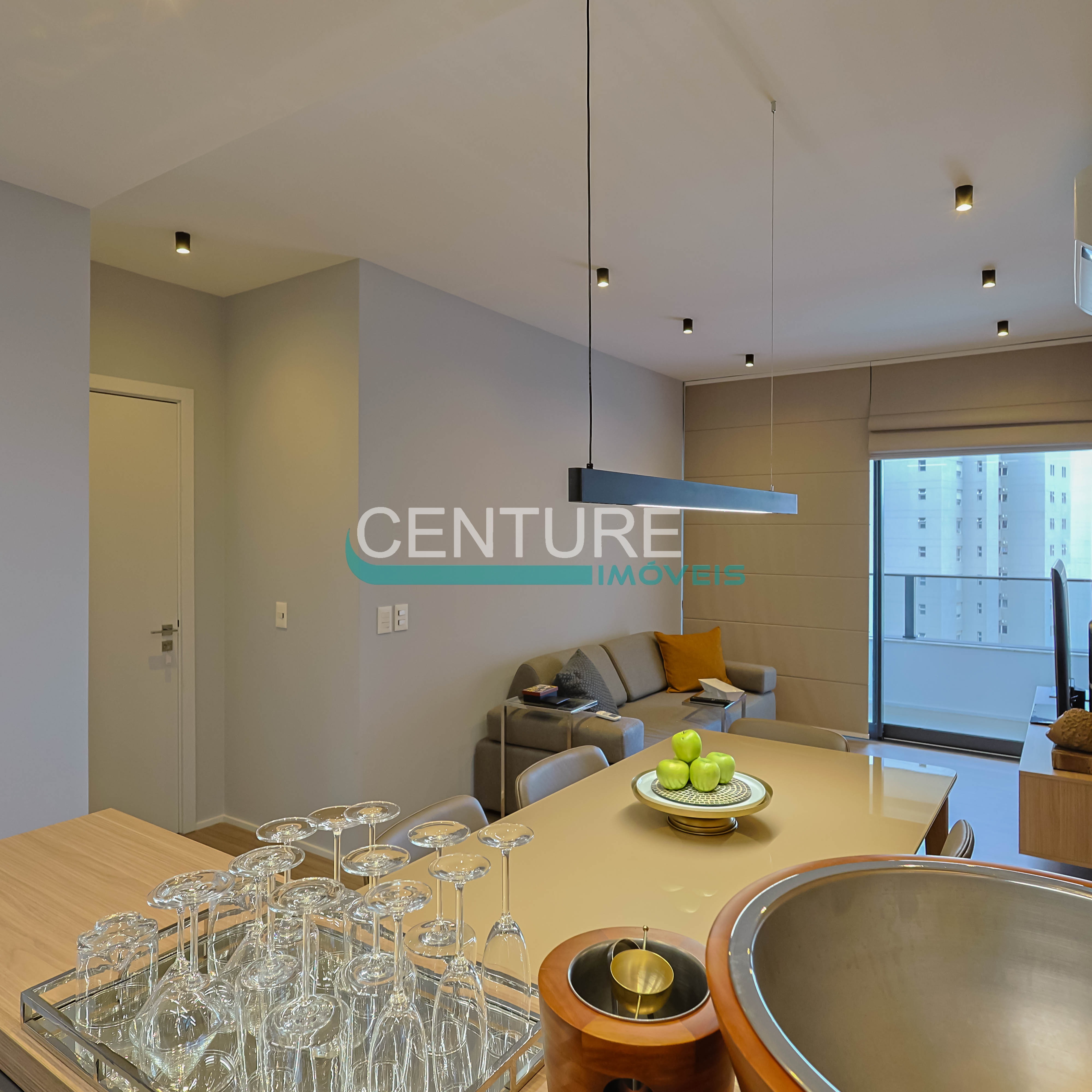 Imagem 3 do Apartamento de 2 quartos mobiliado e decorado no Vila da Serra
