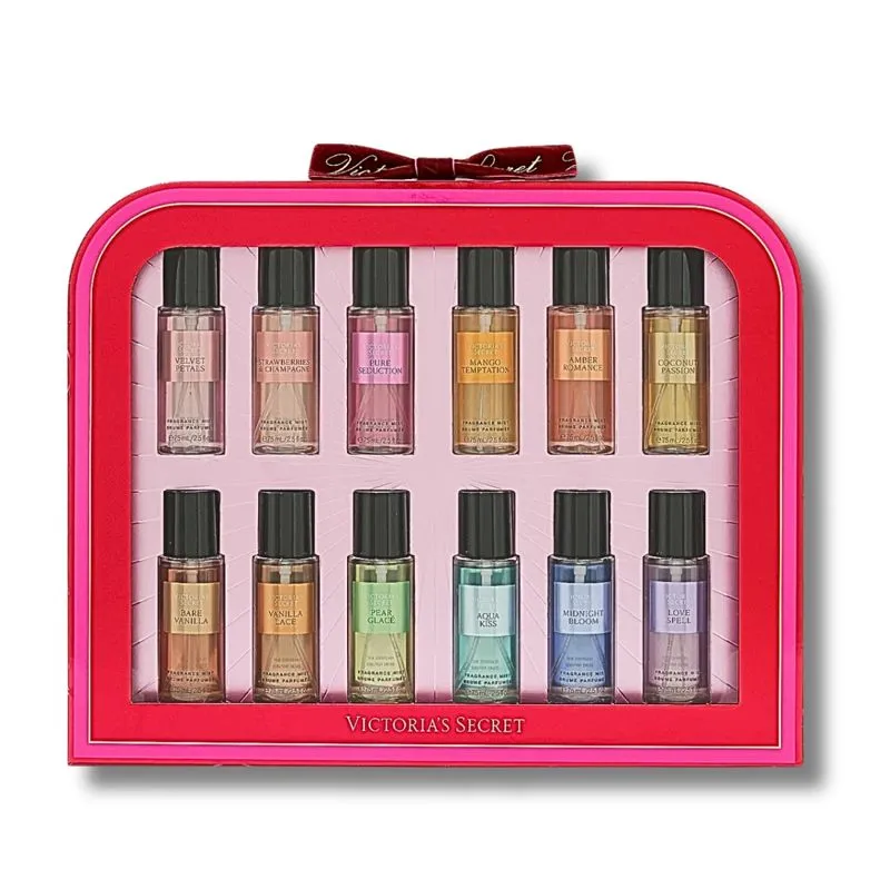 KIT BODY SPLASH COLLECTION 12un 75ML - MALIKAR IMPORTADOS ATACADO